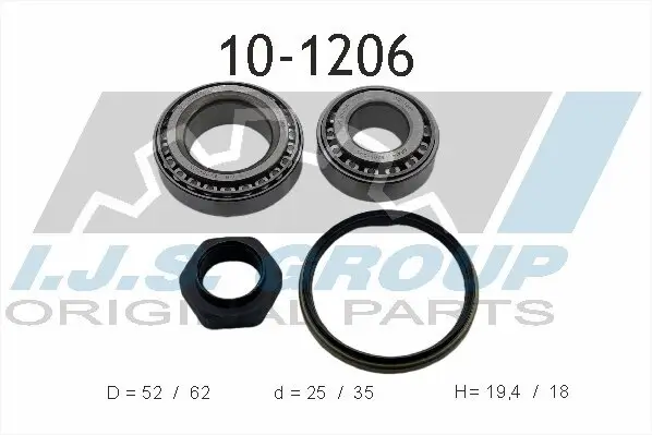 Radlagersatz IJS GROUP 10-1206