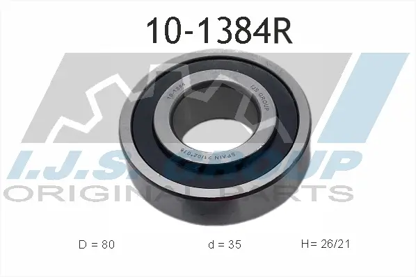 Radlager Hinterachse links rechts IJS GROUP 10-1384R