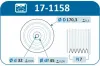 Riemenscheibe, Kurbelwelle IJS GROUP 17-1158 Bild Riemenscheibe, Kurbelwelle IJS GROUP 17-1158