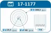 Riemenscheibe, Kurbelwelle IJS GROUP 17-1177 Bild Riemenscheibe, Kurbelwelle IJS GROUP 17-1177