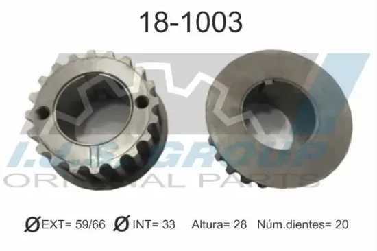 Zahnrad, Kurbelwelle IJS GROUP 18-1003 Bild Zahnrad, Kurbelwelle IJS GROUP 18-1003