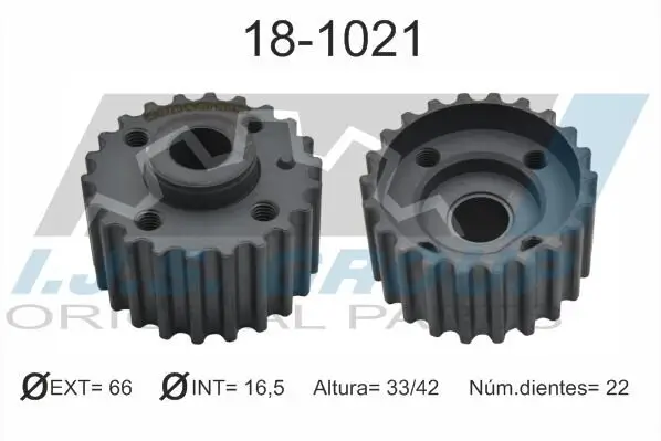 Zahnrad, Kurbelwelle IJS GROUP 18-1021