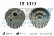 Umlenk-/Führungsrolle, Zahnriemen IJS GROUP 18-1010