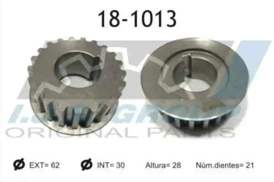 Umlenk-/Führungsrolle, Zahnriemen IJS GROUP 18-1013 Bild Umlenk-/Führungsrolle, Zahnriemen IJS GROUP 18-1013