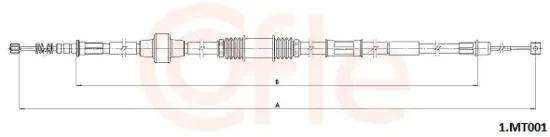 Seilzug, Feststellbremse hinten links COFLE 1.MT001 Bild Seilzug, Feststellbremse hinten links COFLE 1.MT001