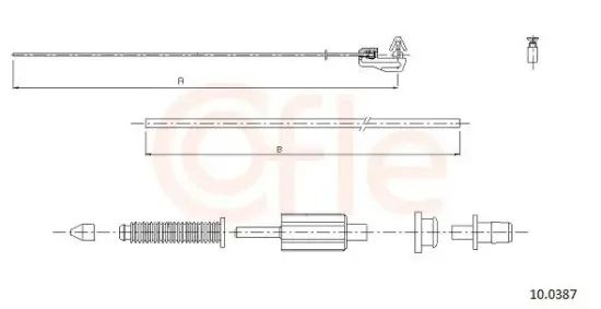Gaszug COFLE 10.0387 Bild Gaszug COFLE 10.0387