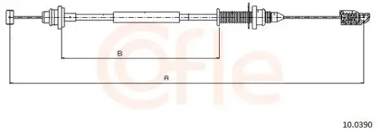 Gaszug COFLE 10.0390 Bild Gaszug COFLE 10.0390