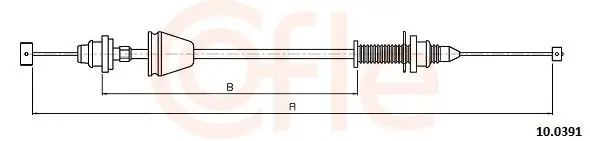 Gaszug COFLE 10.0391
