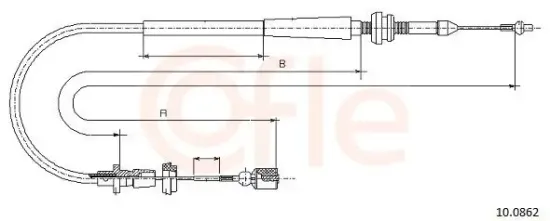 Gaszug COFLE 10.0862 Bild Gaszug COFLE 10.0862