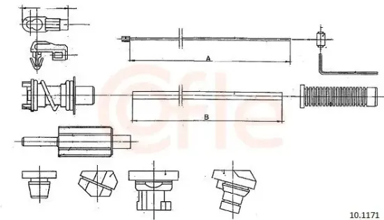 Gaszug COFLE 10.1171 Bild Gaszug COFLE 10.1171