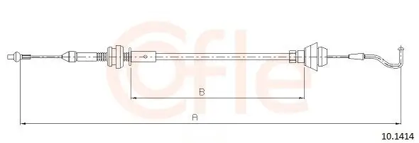 Gaszug COFLE 10.1414