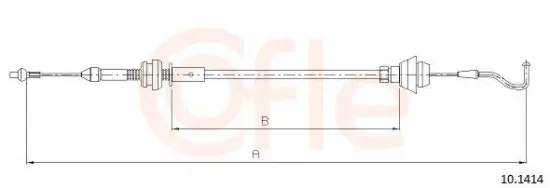 Gaszug COFLE 10.1414 Bild Gaszug COFLE 10.1414