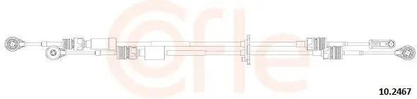 Seilzug, Schaltgetriebe COFLE 10.2467