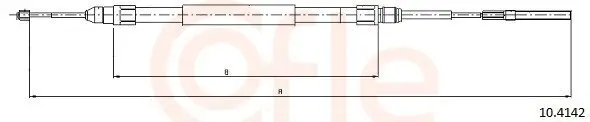 Seilzug, Feststellbremse COFLE 10.4142