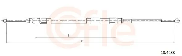 Seilzug, Feststellbremse COFLE 10.4233