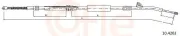 Seilzug, Feststellbremse hinten links COFLE 10.4263