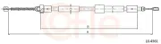 Seilzug, Feststellbremse hinten links COFLE 10.4561