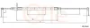 Seilzug, Feststellbremse hinten links COFLE 10.5163