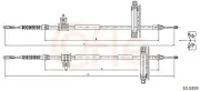 Seilzug, Feststellbremse hinten COFLE 10.5359