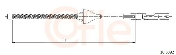 Seilzug, Feststellbremse COFLE 10.5382