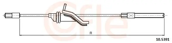 Seilzug, Feststellbremse COFLE 10.5391