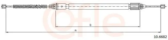 Seilzug, Feststellbremse COFLE 10.6682