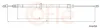 Seilzug, Feststellbremse hinten links hinten rechts COFLE 10.6792 Bild Seilzug, Feststellbremse hinten links hinten rechts COFLE 10.6792