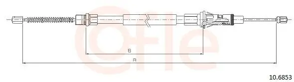 Seilzug, Feststellbremse COFLE 10.6853