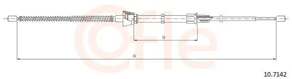 Seilzug, Feststellbremse COFLE 10.7142