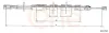 Seilzug, Feststellbremse hinten links COFLE 10.732 Bild Seilzug, Feststellbremse hinten links COFLE 10.732
