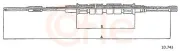 Seilzug, Feststellbremse hinten COFLE 10.743