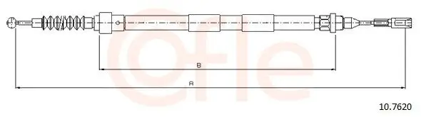 Seilzug, Feststellbremse COFLE 10.7620