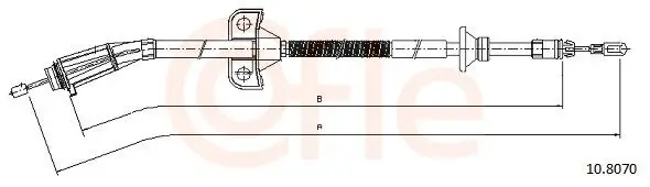 Seilzug, Feststellbremse COFLE 10.8070