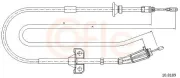 Seilzug, Feststellbremse hinten links COFLE 10.8189