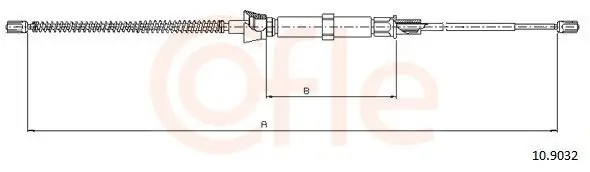 Seilzug, Feststellbremse COFLE 10.9032