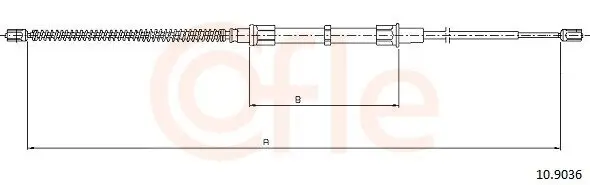 Seilzug, Feststellbremse COFLE 10.9036