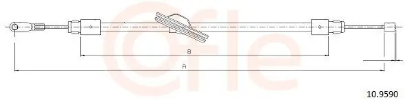 Seilzug, Feststellbremse COFLE 10.9590