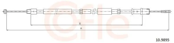 Seilzug, Feststellbremse COFLE 10.9895