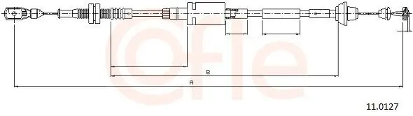 Gaszug COFLE 11.0127