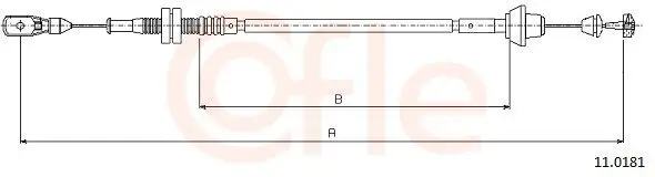 Gaszug COFLE 11.0181