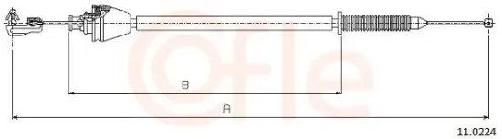 Gaszug COFLE 11.0224 Bild Gaszug COFLE 11.0224