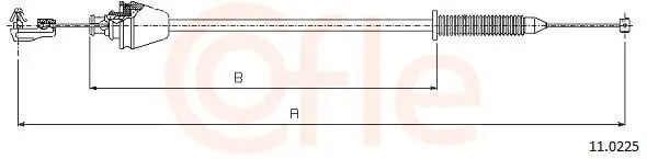 Gaszug COFLE 11.0225