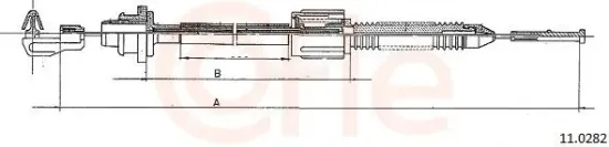 Gaszug COFLE 11.0282 Bild Gaszug COFLE 11.0282