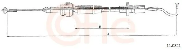 Gaszug COFLE 11.0821