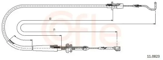 Gaszug COFLE 11.0823 Bild Gaszug COFLE 11.0823