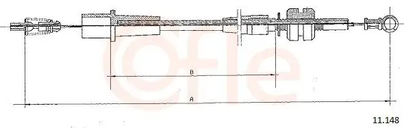 Gaszug COFLE 11.148