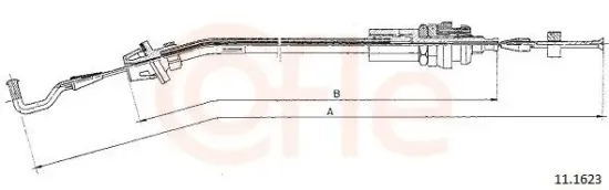 Gaszug COFLE 11.1623 Bild Gaszug COFLE 11.1623