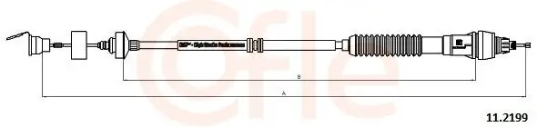 Seilzug, Kupplungsbetätigung COFLE 11.2199