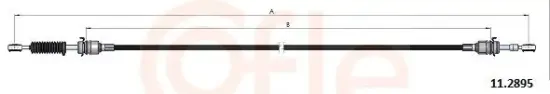 Seilzug, Schaltgetriebe COFLE 11.2895 Bild Seilzug, Schaltgetriebe COFLE 11.2895