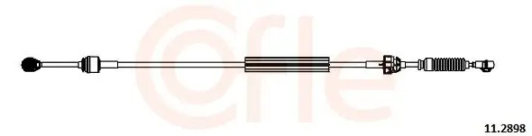 Seilzug, Schaltgetriebe COFLE 11.2898
